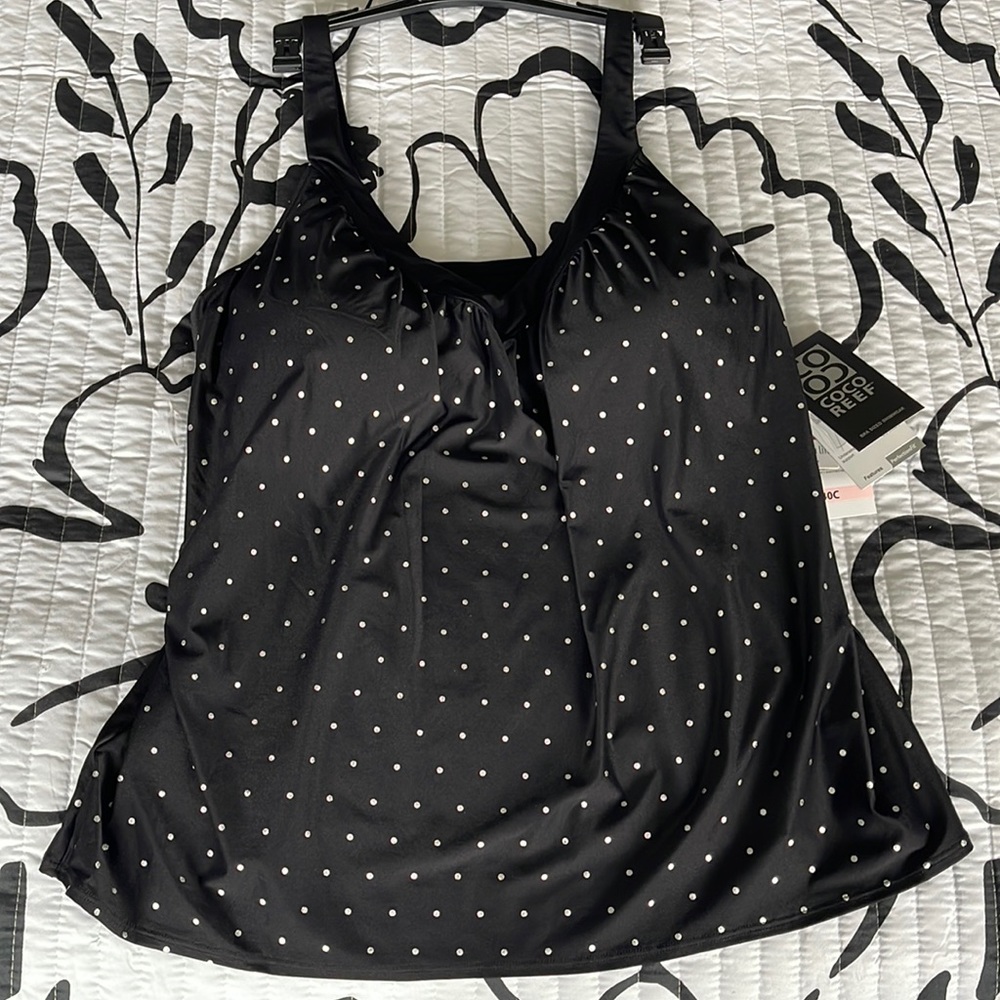 NWT Coco Reef Underwire Tankini Top